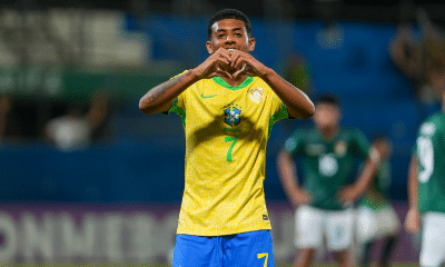 Kauê Furquim marcou três gols na partida (Foto Nelson Terme CBF)