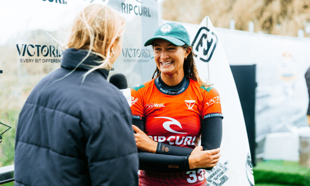 Luana Silva bate Tyler Wright e Brasil fecha dia com 100% em Bells Beach