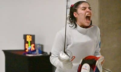 Pietra Brazolin no Mundial Cadete de Esgrima da espada