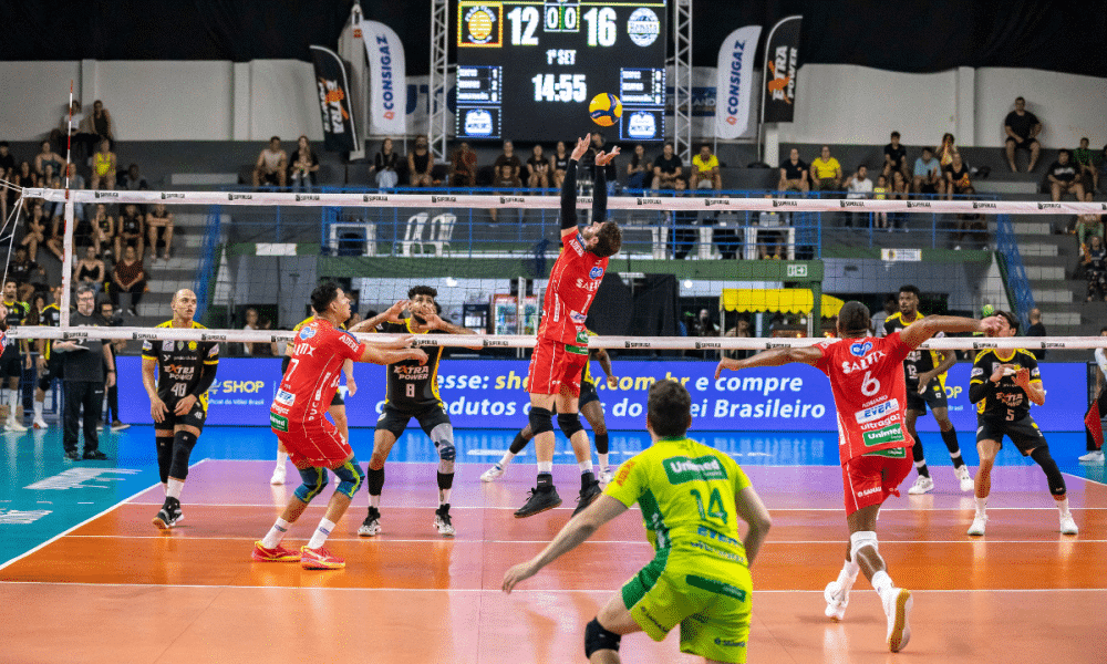 Praia Clube x Campinas Vôlei Renata - Superliga Masculina