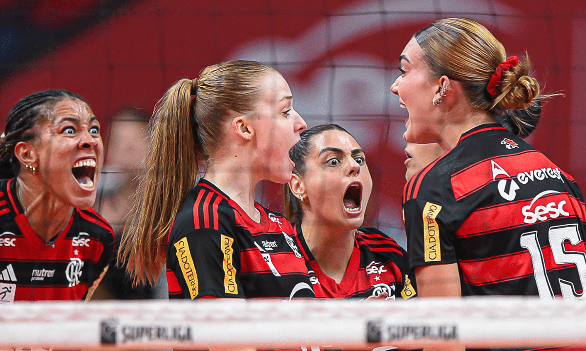 Sesc Flamengo - Praia Clube - Superliga Feminina