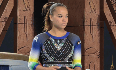 Thaís Fidélis na Copa do Mundo de ginástica artística no Egito