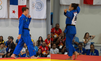 Yago Mello e Manuela Maia nos Jogos Sul-Americanos da Juventude - Fotos: Léo Barrilari