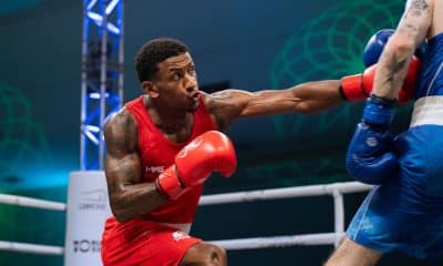 Yuri Falcão é um dos brasileiros que vão brigar pelo ouro neste domingo na Copa do Mundo de boxe em Foz do Iguaçu