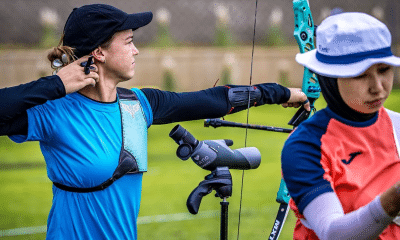 Ana Luiza Caetano na Copa do Mundo de tiro com arco
