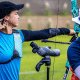 Ana Luiza Caetano na Copa do Mundo de tiro com arco
