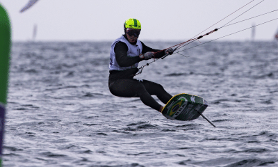 Bruno Lobo nas finais da Fórmula Kite no Troféu Princesa Sofía de vela
