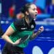 Giulia Takahashi no Campeonato Mundial de tÊnis de mesa por equipes