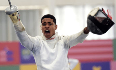 Jhon Xavier no Sul-Americano de pentatlo moderno