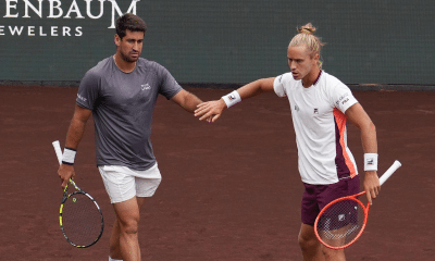 Orlando Luz e Rafael Matos no ATP 250 DE HOUSTON