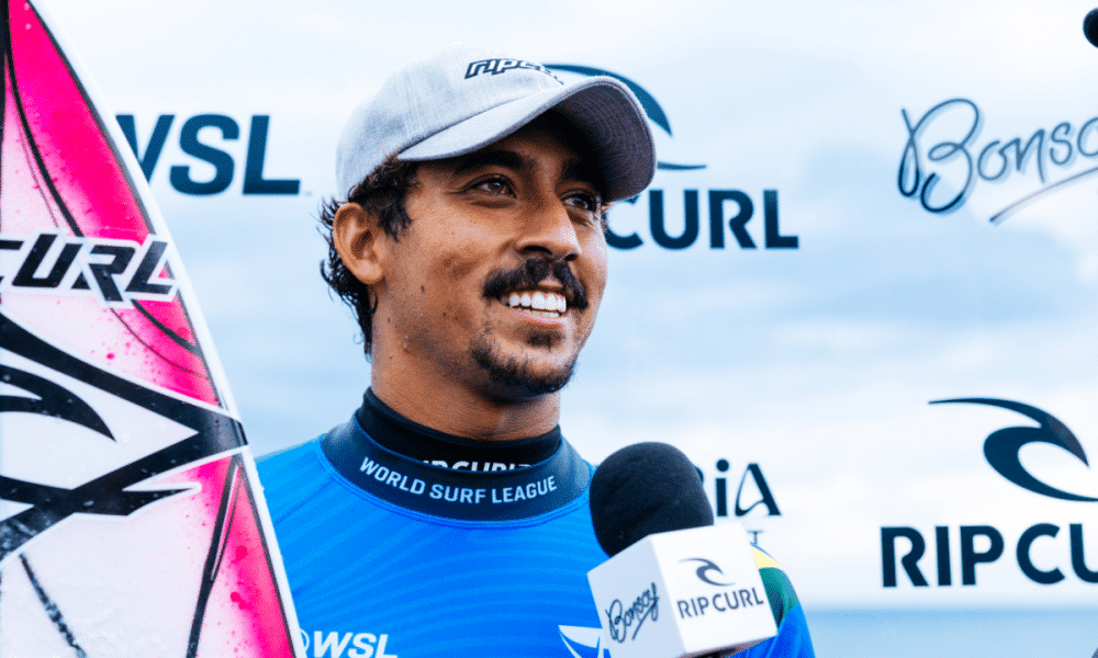 Samuel Pupo na etapa de Margaret River da WSL