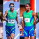 Vinícius Galeno, Lucas VIlar, Tiago Lemes e Matheus Lima no 4x400 masculino do Mundial de Revezamentos