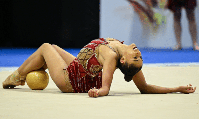 Babi Domingos durante o Campeonato Brasileiro de GR