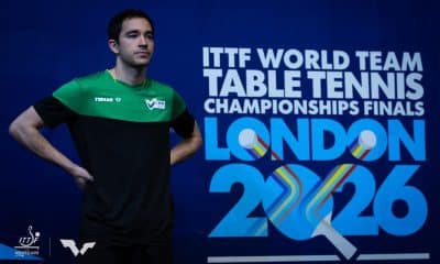 Hugo Calderano Mundial de Tênis de Mesa por Equipes