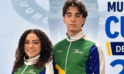 Brasileiros sofrem terceira derrota no Mundial Júnior de Curling de Duplas Mistas