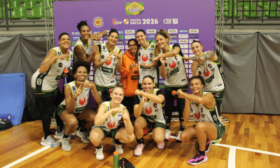 Equipe do Campinas em vitória sobre o São José pela LBF