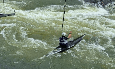 Copa Brasil de Canoagem Slalom Pepê Gonçalves e Beatriz Motta vencem em Piraju