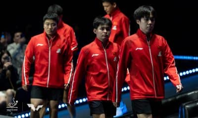 Equipe masculina da China no Campeonato Mundial de Tênis de Mesa por Equipes