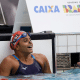 Etiene Medeiros é campeã do Troféu Maria Lenk nos 50m costas (Foto: CBDA)
