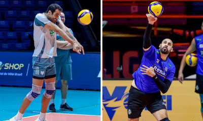 Douglas Souza e Maurício Borges são campeões olímpicas e compartilham a posição de ponteiro (Fotos: Wander Roberto/Inovafoto/CBV)