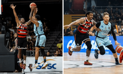 Brasília venceu o Flamengo em casa no primeiro jogo da série de quartas de final do NBB (Fotos: Matheus Maranhão/Brasília)