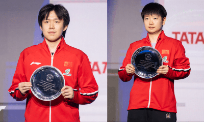Sun Yingsha e Wang Chuqin vencem prêmios individuais no Mundial de Tênis de MEsa por Equipes Londres 2026