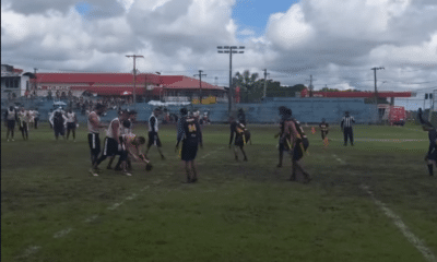Jogo entre Miners e Black Hawks pela Etpa Norte (masculina) do Brasileiro de Flag Football, atenas