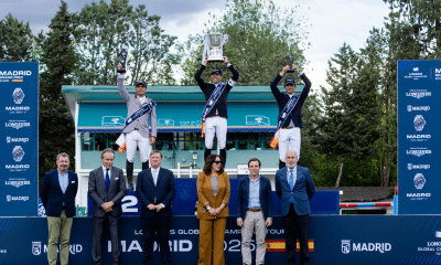 hipismo, Simone Delestre, campeão, Stephan Barcha, vice, e Antoine Ermann, 3º (GCT)