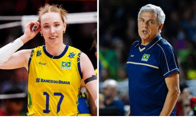 Zé Roberto analisou evolução de Julia Bergmann e revelou o destino dela (Foto: FIVB/Divulgação)