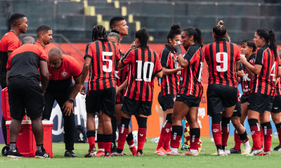 O Vitória sofreu, mas conseguiu a vaga na terceira fase da Copa do Brasil Feminina (Foto: Yuri Couto/EC Vitória)