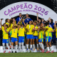 O Brasil foi sorteado no Grupo B da Copa do Mundo Sub-20 feminina e terá pela frente Canadá, Inglaterra e Tanzânia (Foto: Staff Images Woman/CBF)