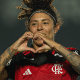 Cristiane marcou o gol da vitória do Flamengo sobre o Fluminense por 1 a 0 (Foto: Paula Reis/Flamengo)