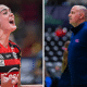 Paulo Coco comentou sobre eventual ida de Helena ao vôlei dos Estados Unidos e relatou sua experiência na liga estadunidense (Fotos: Paula Reis/Flamengo e Instagram @lovbatl)
