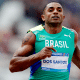 Felipe Vinicius dos Santos nos Jogos Pan-Americanos de Santiago-2023 (Foto: Alexandre Loureiro/COB)