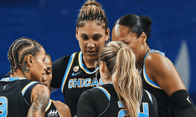 Kamilla Cardoso marcou 12 pontos e pegou 13 rebotes na derrota do Chicago Sky (Foto: Instagram @chicagosky)
