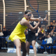 Laura Silva caiu na semifinal do Aberto de Curitiba de Squash (Foto: Gabriella Garbim/ECP)
