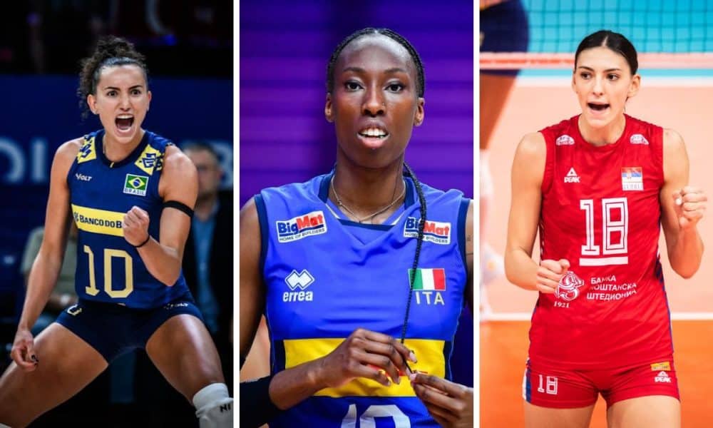 Gabi, Egonu e Boskovic estão entre as principais estrelas da VNL