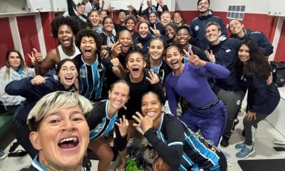 Grêmio vence Bragantino por 3 a 0 no Brasileirão feminino e fica perto do G-8 da competição