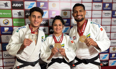 Guilherme Schimidt (-90kg) levou a prata, enquanto Beatriz Freitas (-78kg) e Leonardo Gonçalves (-100kg) ficaram com os bronzes de suas categorias no Grand Slam de Astana