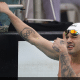 Guilherme Caribé nas eliminatórias dos 50m livre no Troféu Maria Lenk de Natação (Foto: Satiro Sodré /CBDA/SSPress)