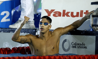 Guilherme Costa no Troféu Maria Lenk 2026 (Foto: Satiro Sodré /CBDA/SSPress)