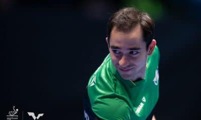 Hugo Calderano no Mundial de TÊnis de MEsa por Equipes
