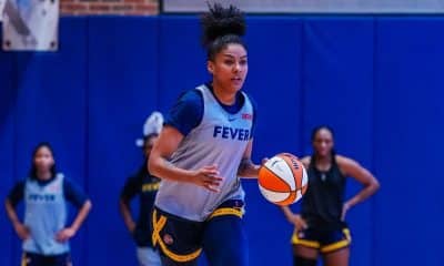 Indiana Fever estreia com derrota na WNBA, mas Caitlin Clark bate marca histórica. Damiris Dantas tem atuação forte na partida