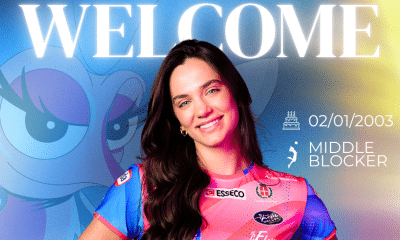 Julia Kudiess é o novo reforço do Novara, na Itália (Foto: Reprodução / Instagram)