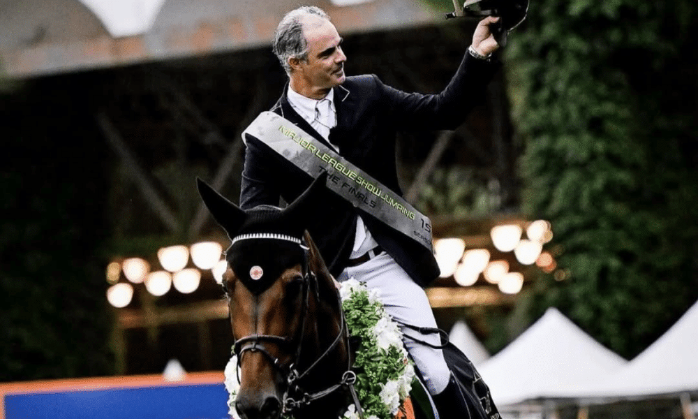 Rodrigo Pessoa é campeão do CSI5 de Monterrey (Foto: Rprodução / Instagram)