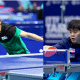 Leonardo Iizuka (BRA) e Quek Izaac (SGP) no Campeonato Mundial de Tênis de Mesa por Equipes Londres 2026