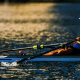Chloé Gorski na Copa do Mundo de remo na Espanha