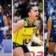 Nyeme, Natinha e Marcelle são as líberos convocadas por Zé Roberto para a temporada de 2026 da seleção brasileira (Fotos: FIVB/Divulgação)