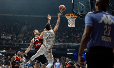 Brasília e Flamengo no quinto jogo do NBB 2026 (Foto: Matheus Maranhão / CAIXA Brasília)