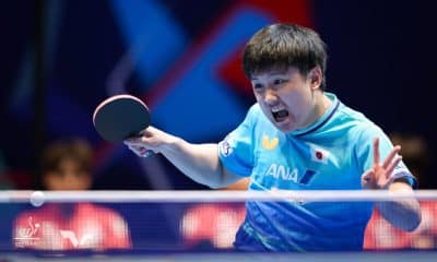 Harimoto Tomokazu vence jogo de quartas contra Alemanha no Mundial de Tênis de Mesa por Equipes